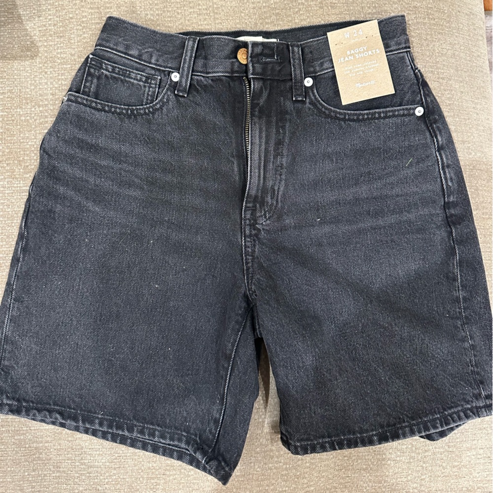 Madewell Baggy Jean Shorts NWT